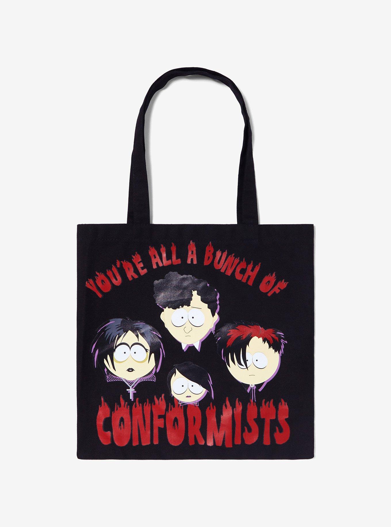 South Park Goth Kids Canvas Tote Bag, , hi-res