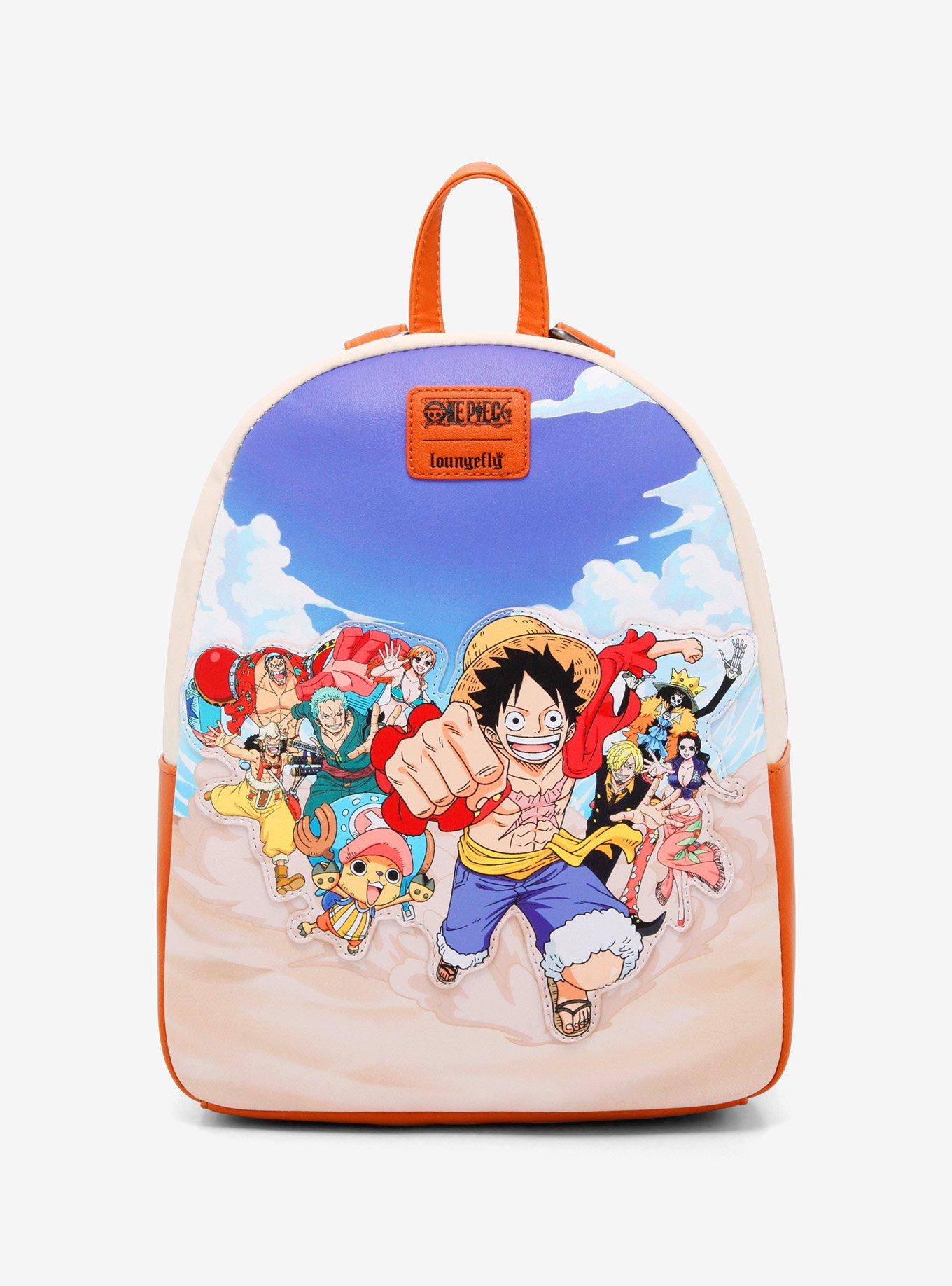 Loungefly One Piece Group Beach Mini Backpack, , hi-res