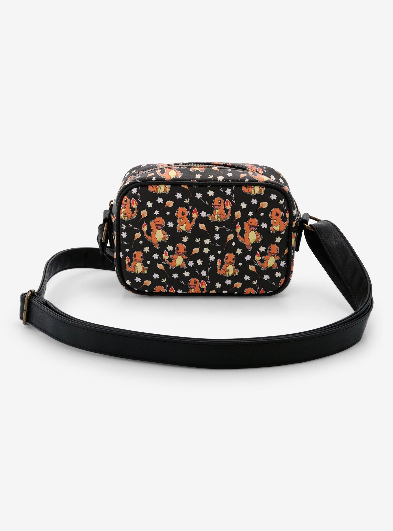 Loungefly Pokemon Charmander Flowers Camera Crossbody Bag, , hi-res