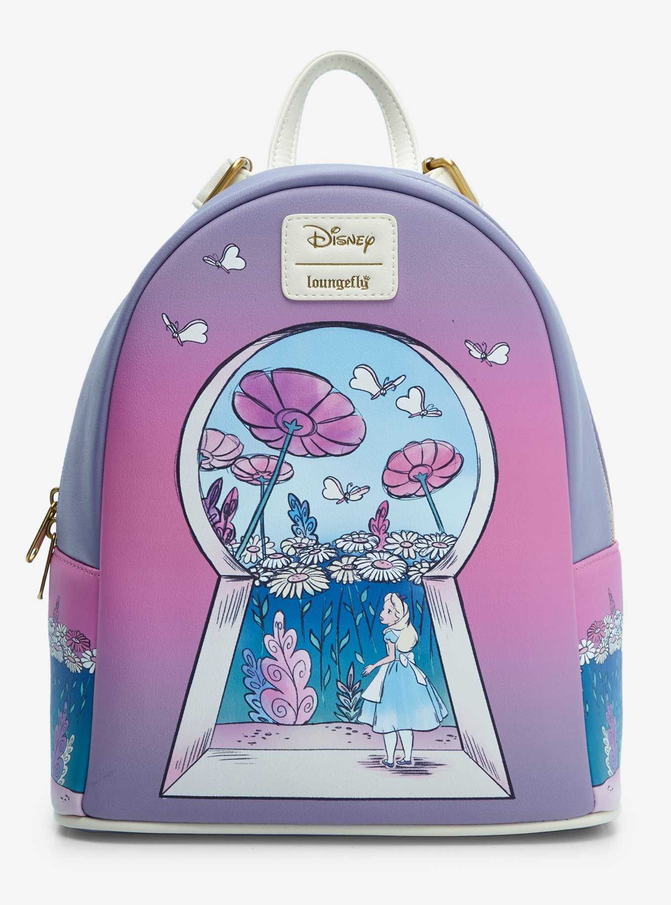 Loungefly Disney Alice In Wonderland Keyhole Mini Backpack, , hi-res