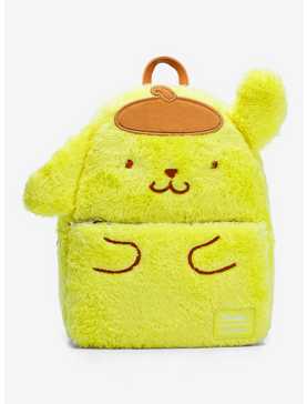 Loungefly Pompompurin Fuzzy Mini Backpack, , hi-res