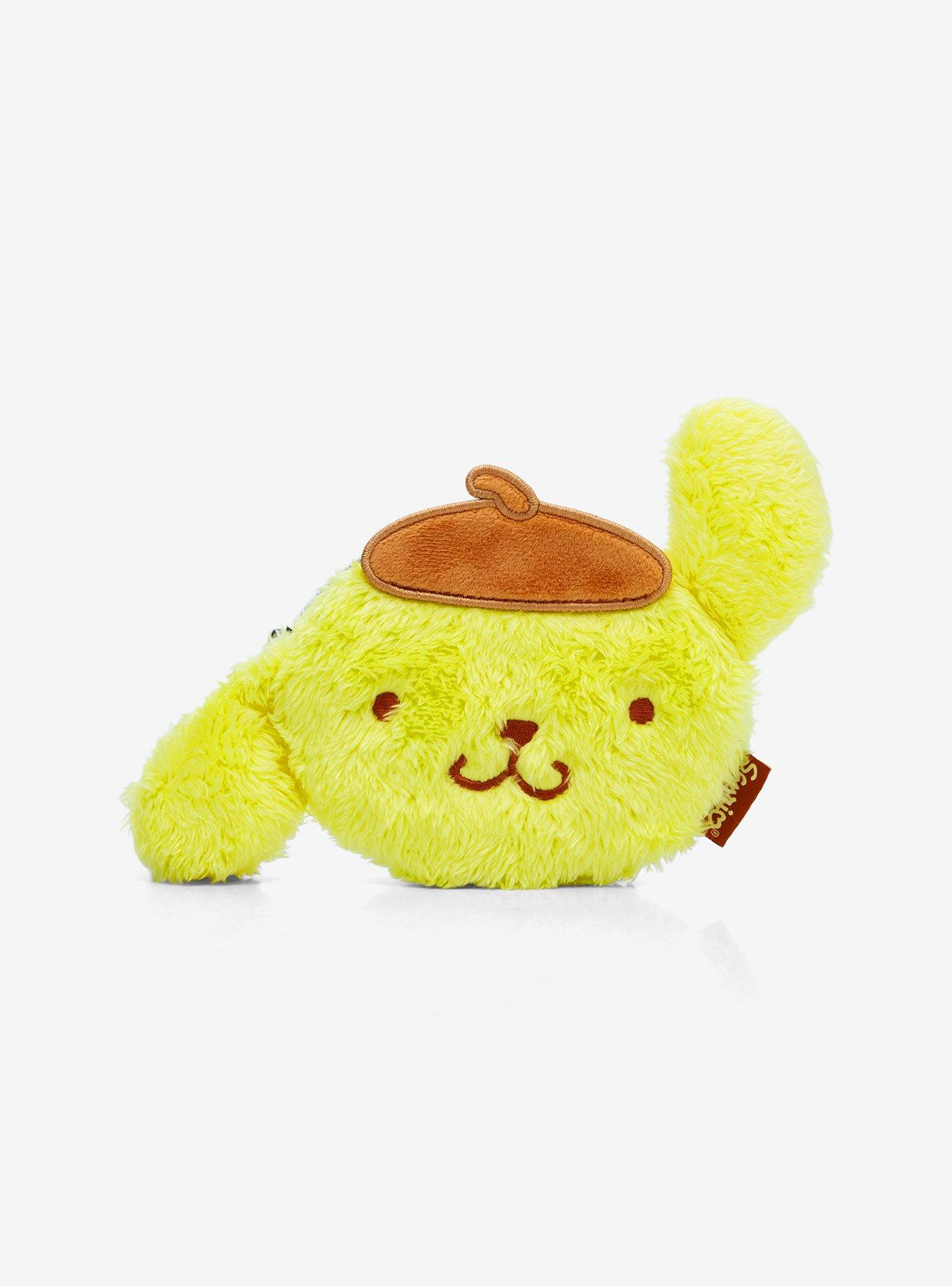 Loungefly Pompompurin Fuzzy Coin Purse, , hi-res