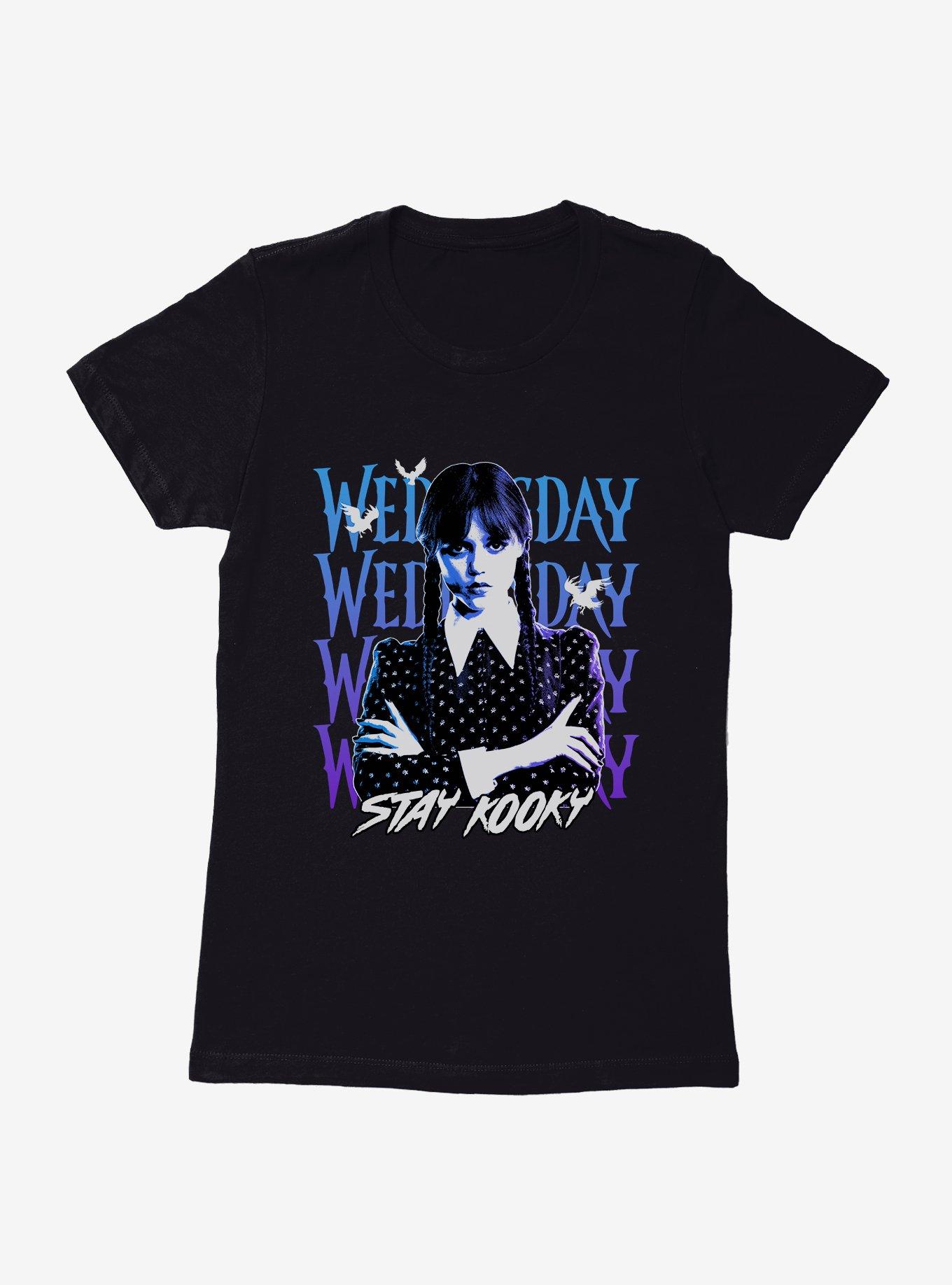 Wednesday Stay Kooky Womens T-Shirt, , hi-res