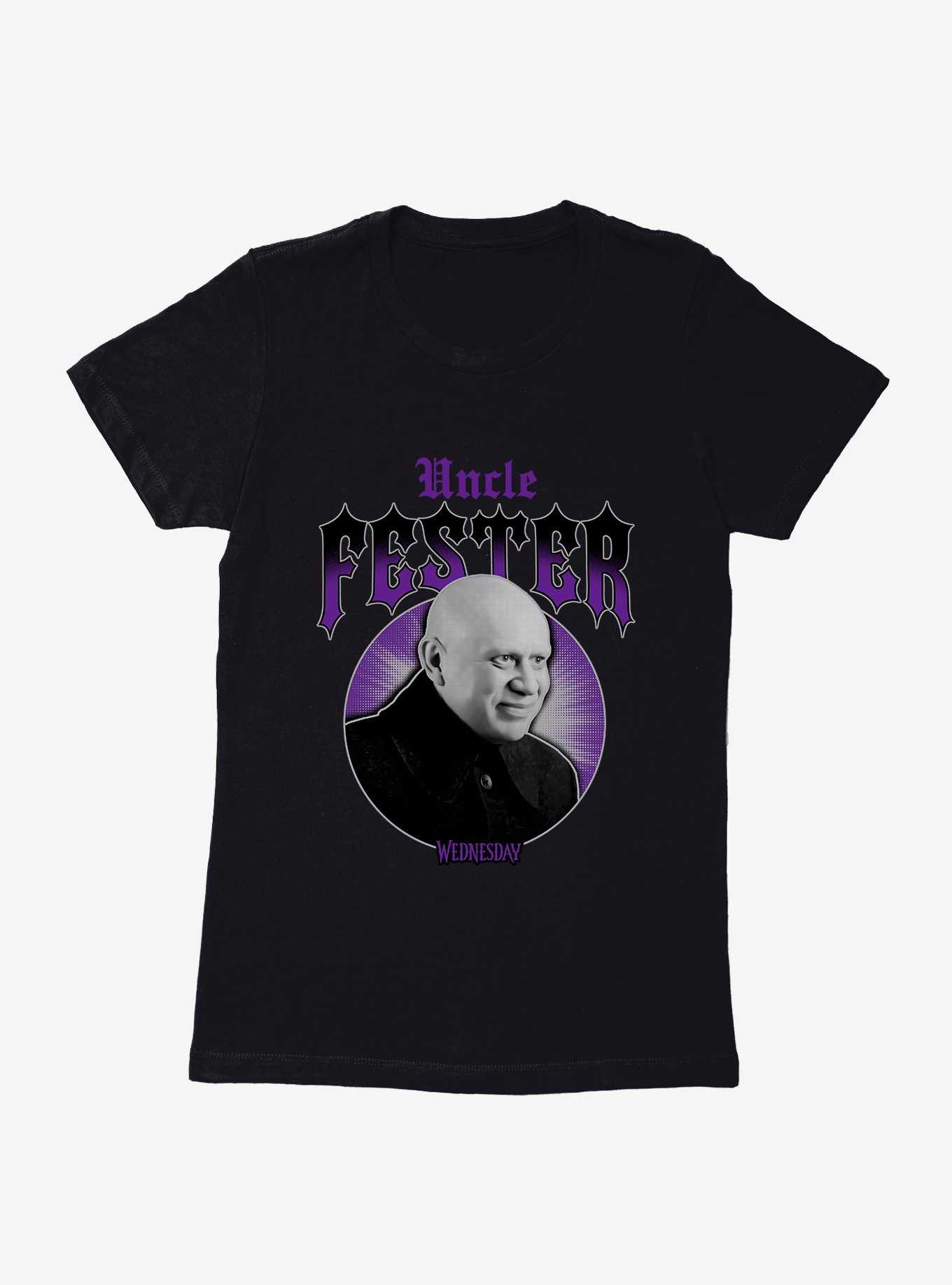Wednesday Uncle Fester Womens T-Shirt, , hi-res