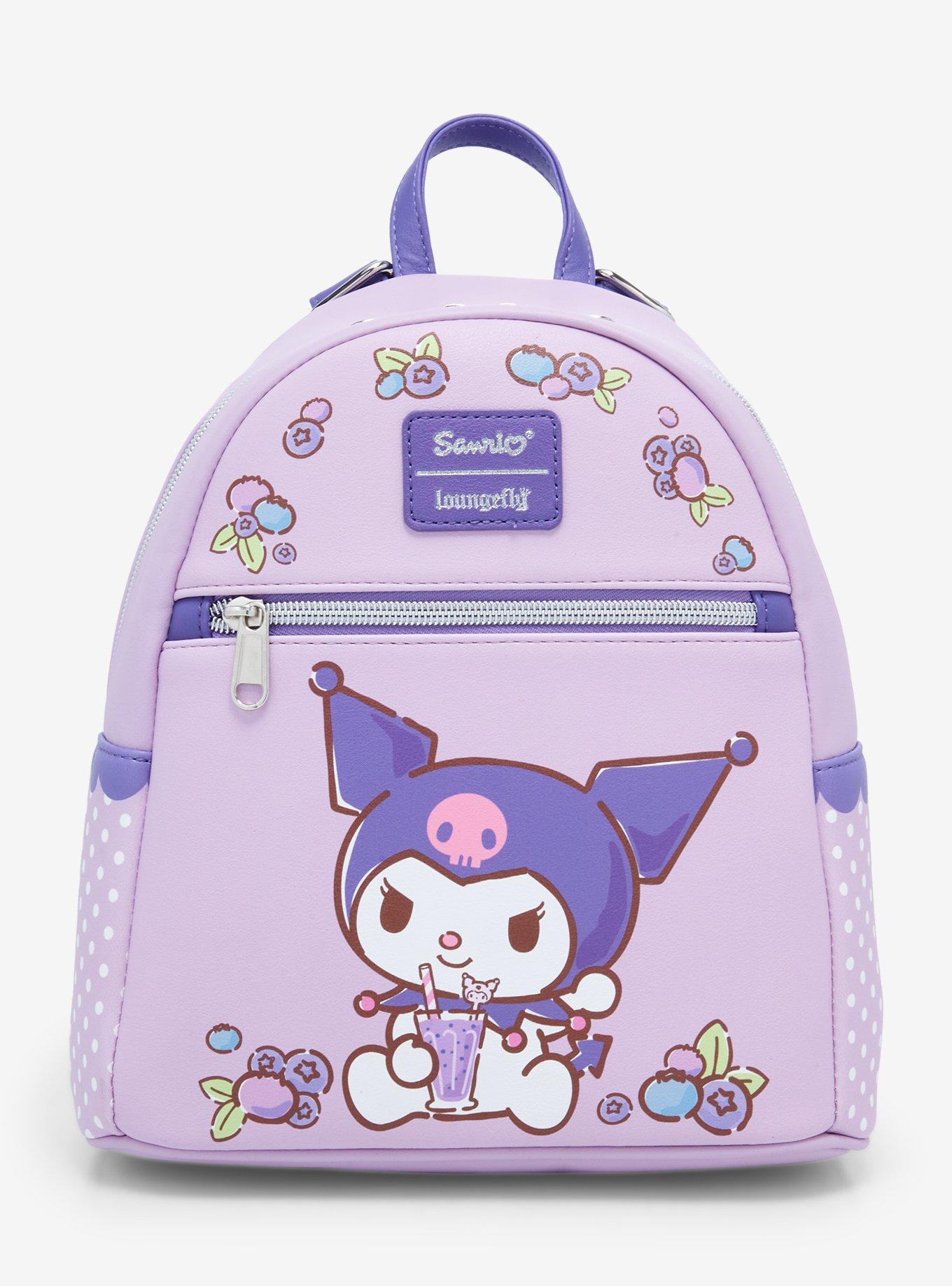 Loungefly Kuromi Blueberries Mini Backpack, , hi-res