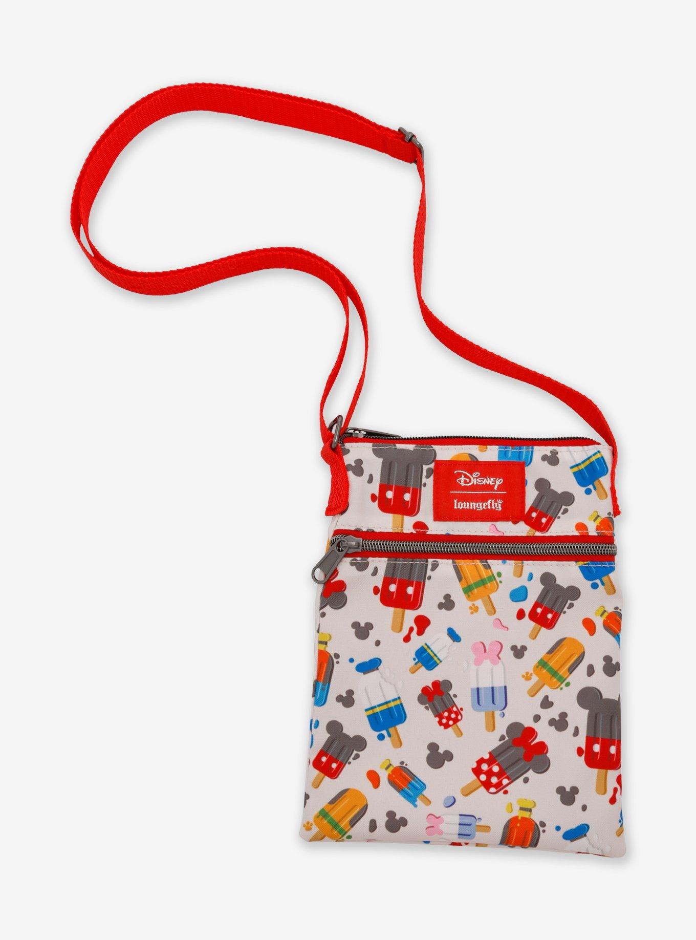 Loungefly Disney Mickey Mouse & Friends Popsicle Passport Crossbody Bag, , hi-res