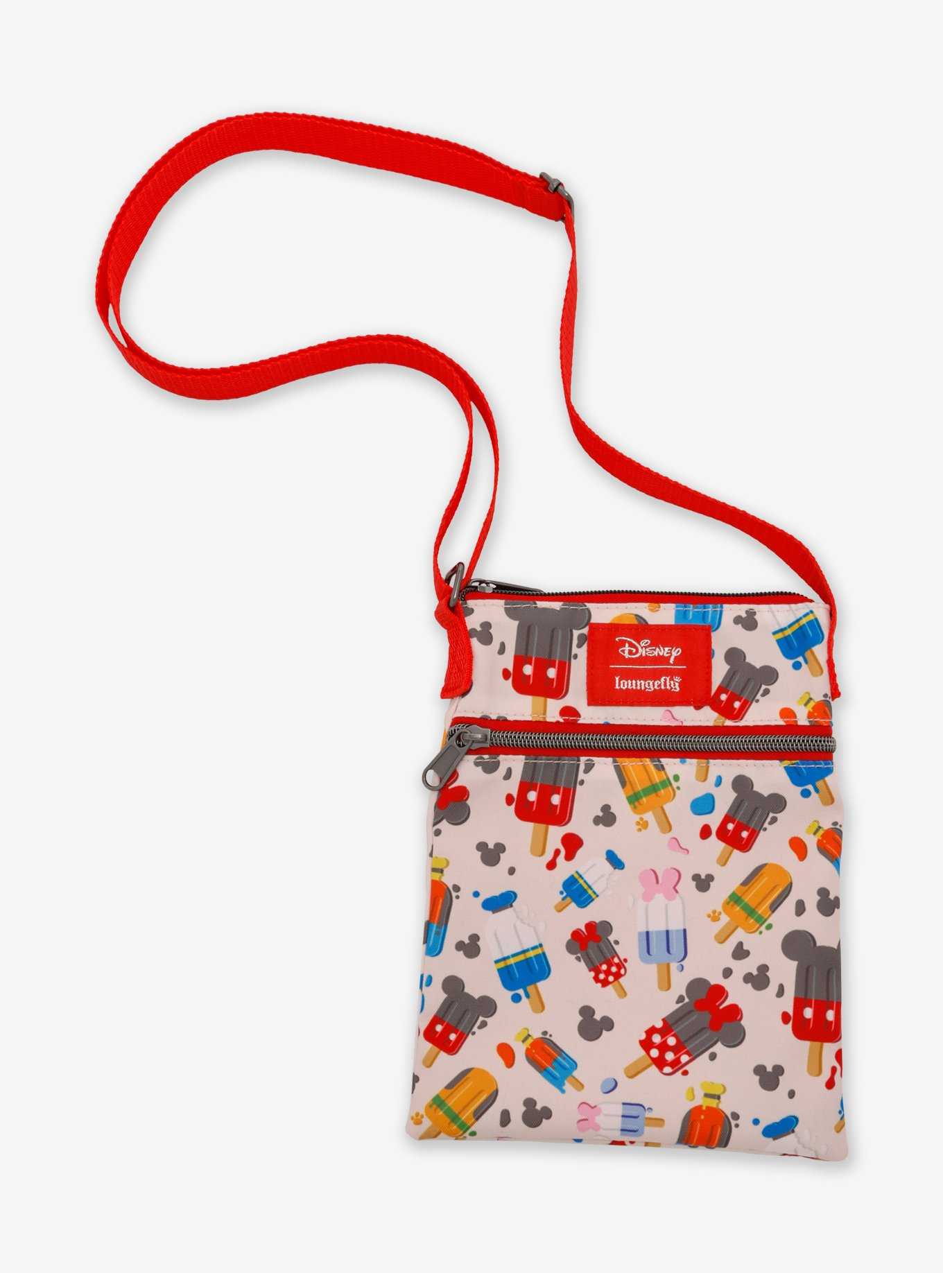 Loungefly Disney Mickey Mouse & Friends Popsicle Passport Crossbody Bag, , hi-res