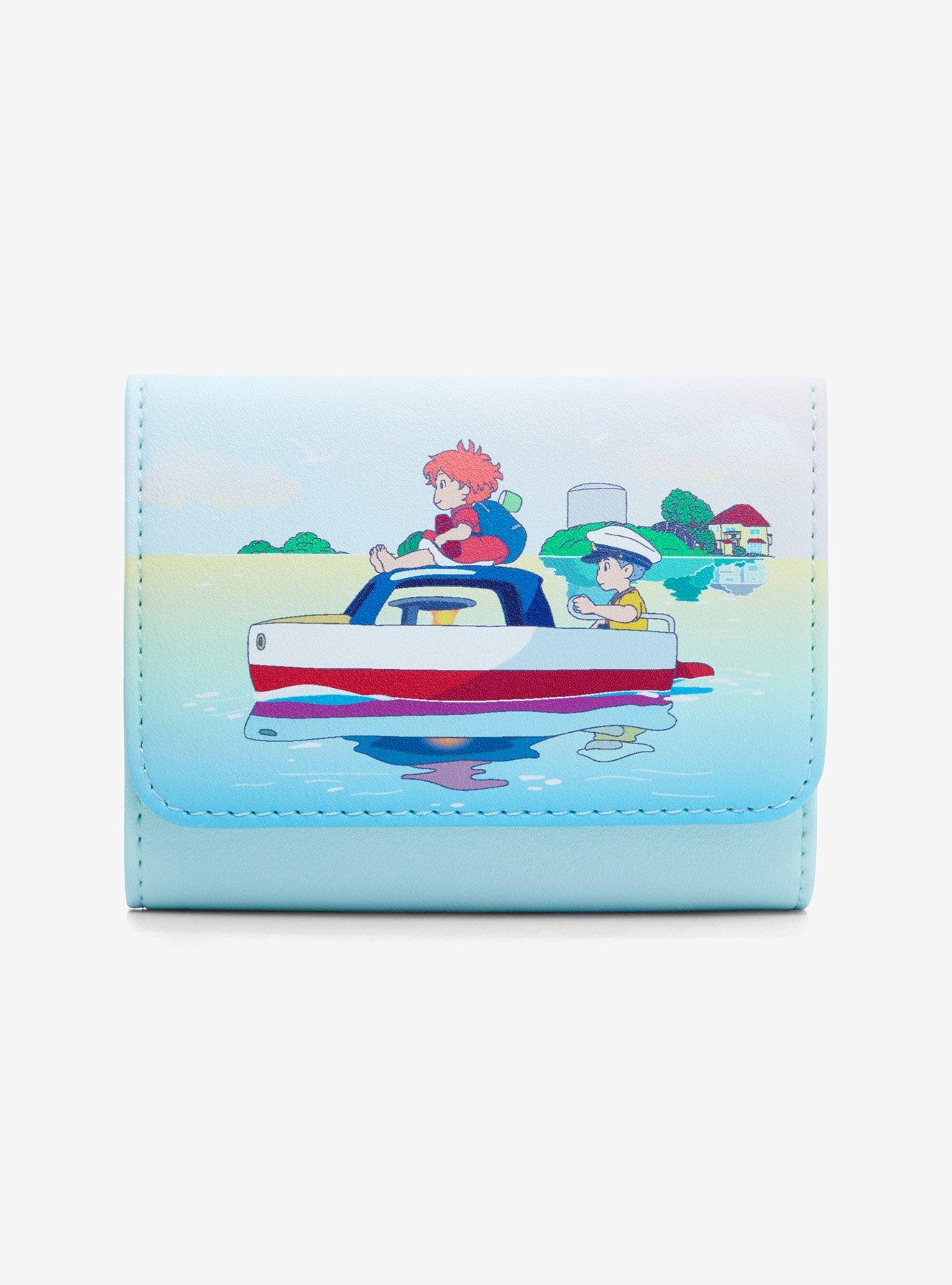 Loungefly Studio Ghibli® Ponyo Boat Scene Mini Flap Wallet, , hi-res