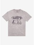 Peanuts Snoopy Sleepy Light Wash T-Shirt, MULTI, hi-res