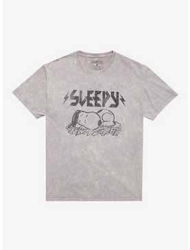 Peanuts Snoopy Sleepy Light Wash T-Shirt, , hi-res