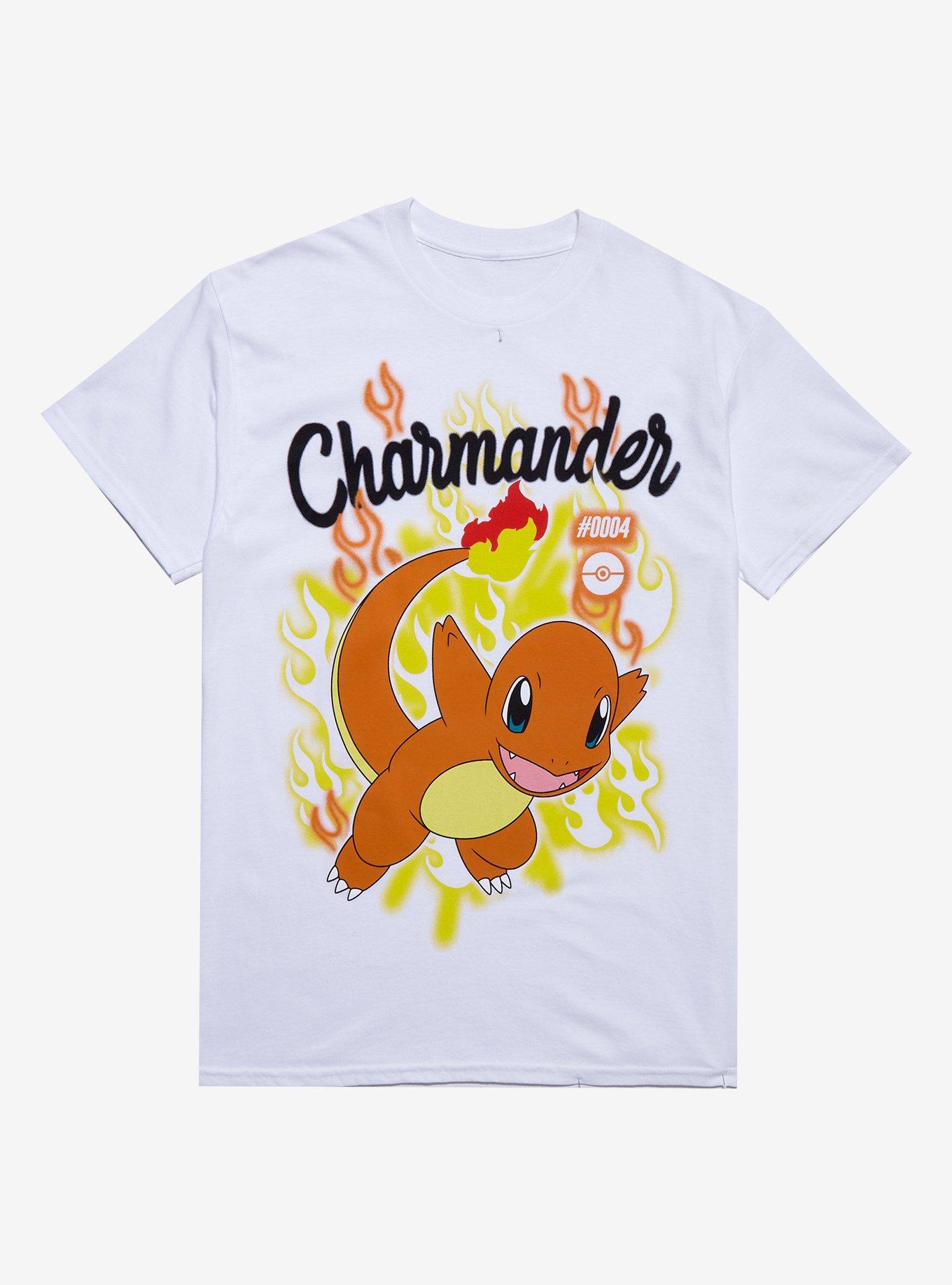 Pokemon Charmander Airbrush T-Shirt | Hot Topic