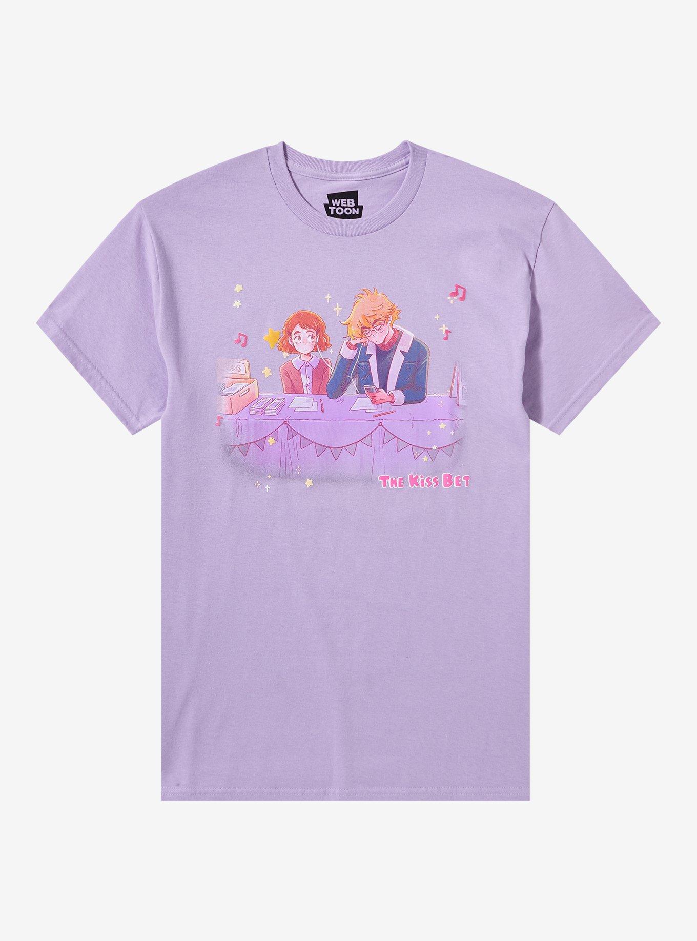 The Kiss Bet Puff Print T-Shirt, , hi-res