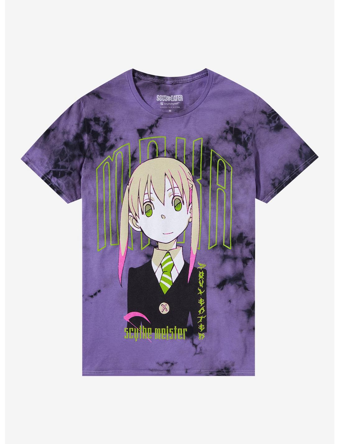 Soul Eater Maka Purple Tie-Dye T-Shirt, MULTI, hi-res