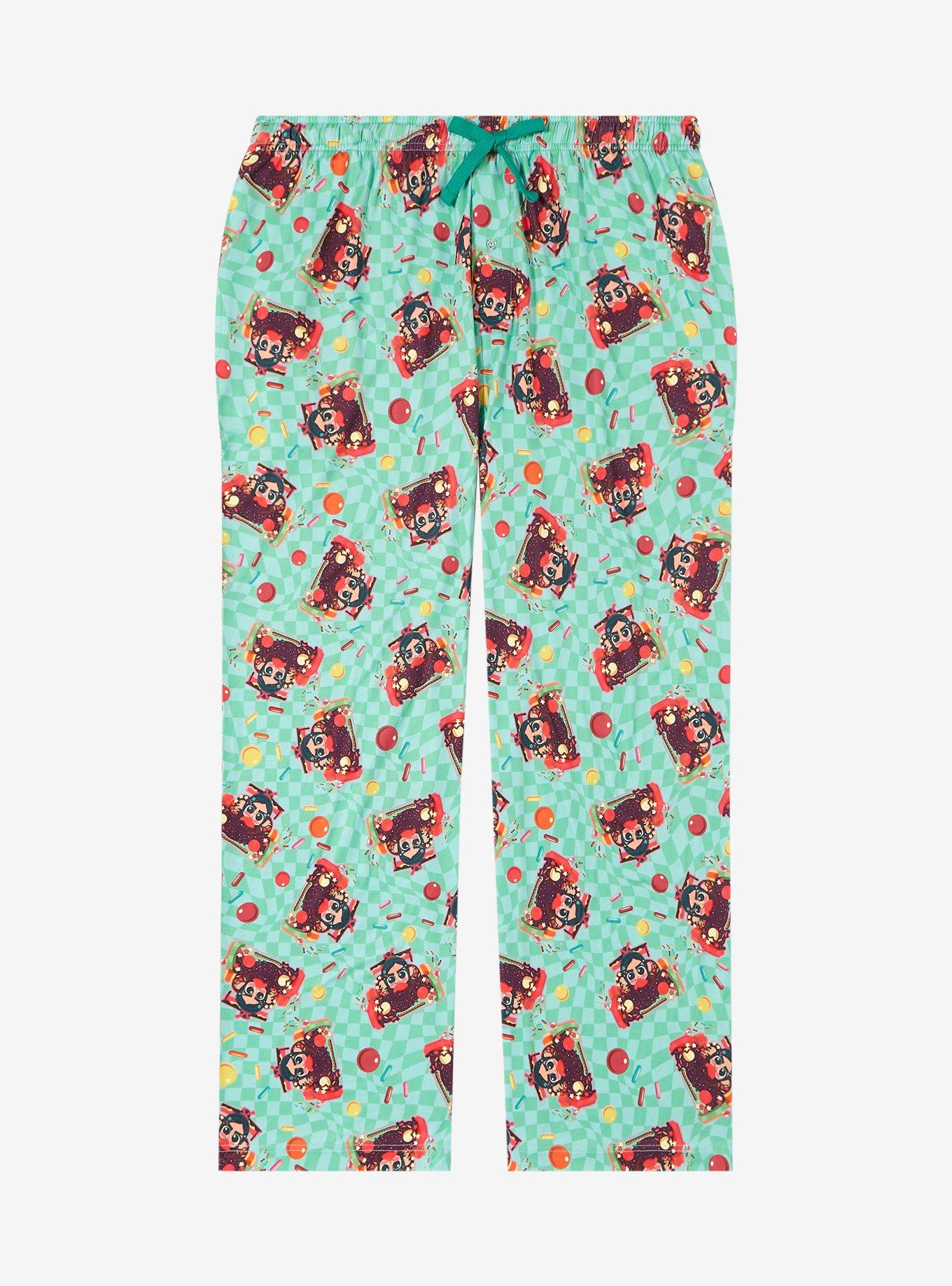 Disney Wreck-It Ralph Vanellope Von Schweetz Racing Allover Print Sleep Pants - BoxLunch Exclusive, , hi-res