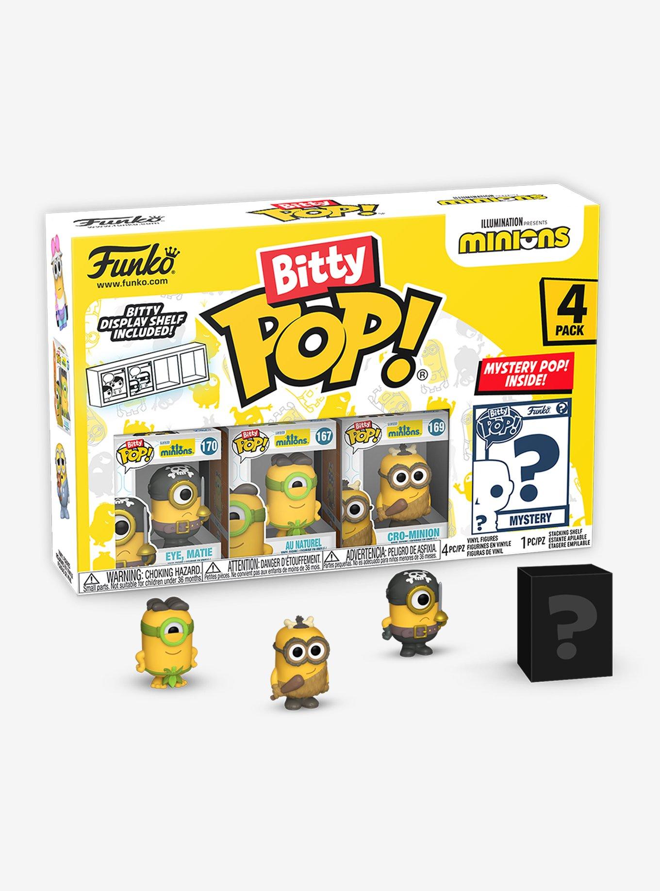 Funko Minions Bitty Pop! Eye, Matie Vinyl Figure Set, , hi-res