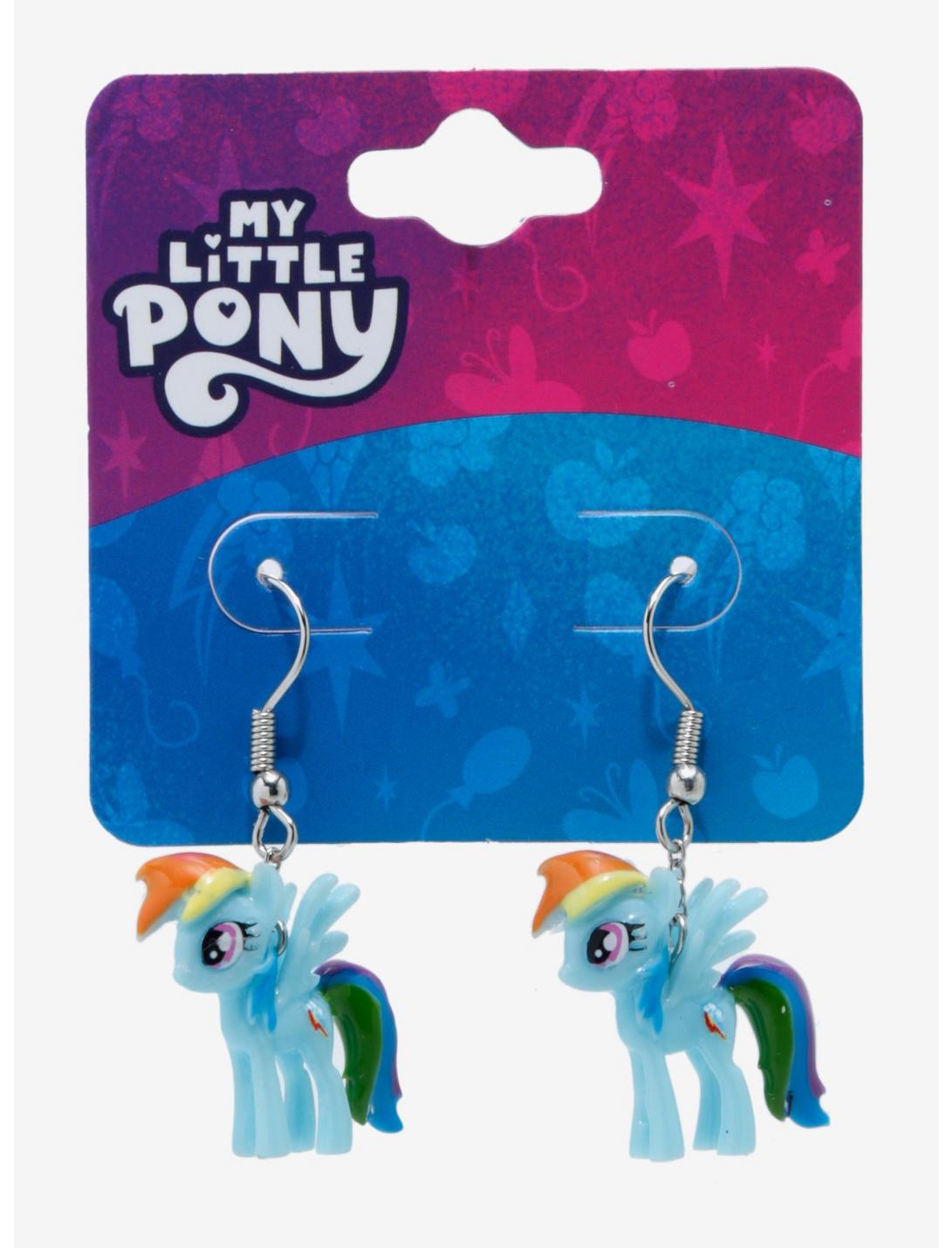 My Little Pony Rainbow Dash Earrings, , hi-res