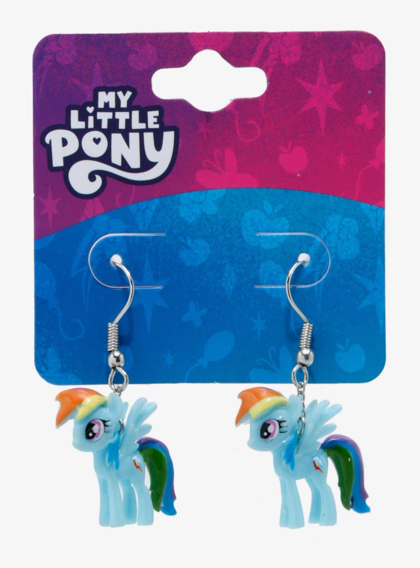My Little Pony Rainbow Dash Earrings, , hi-res