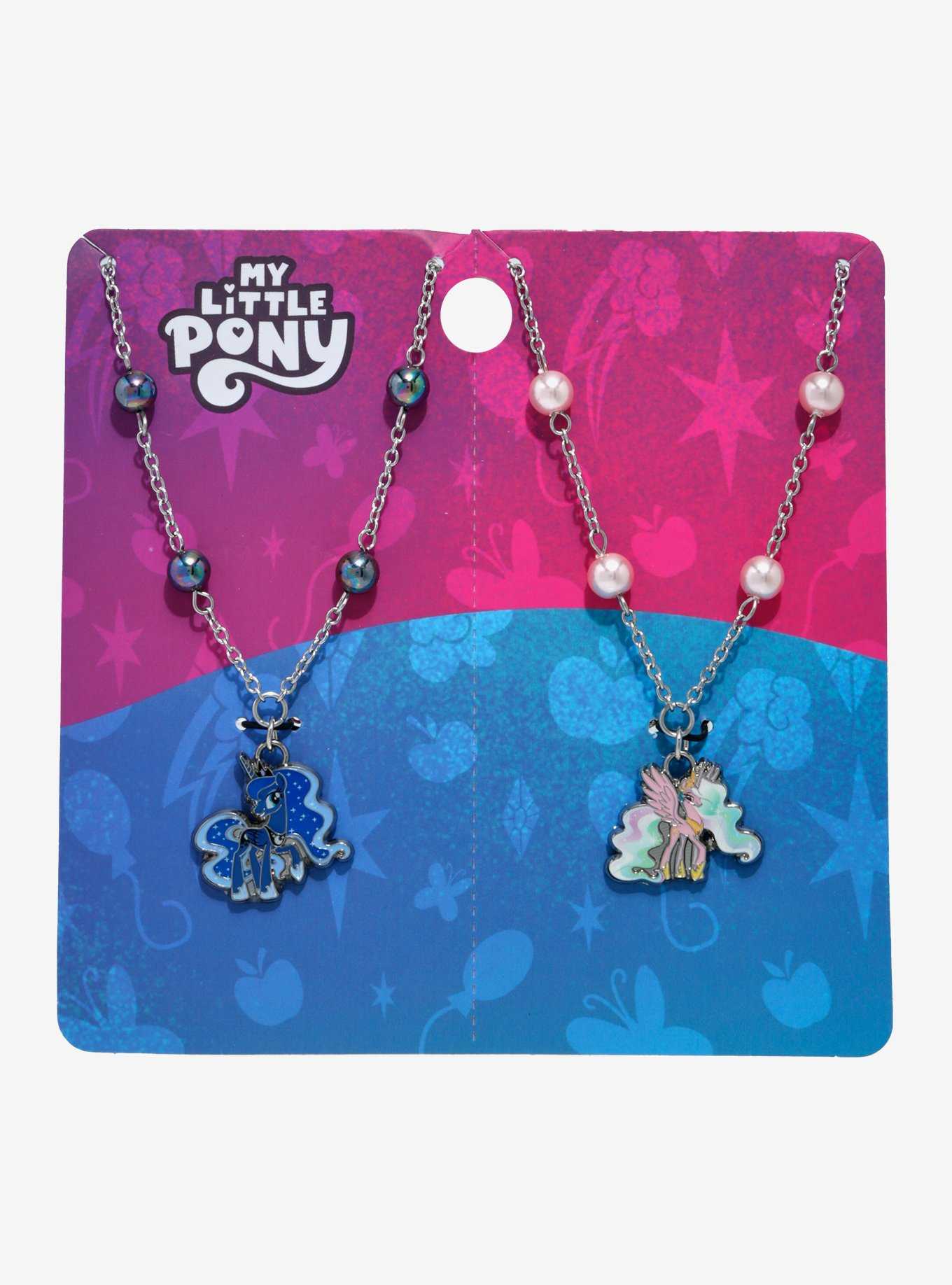 My Little Pony Princess Luna & Celestia Best Friend Necklace Set, , hi-res