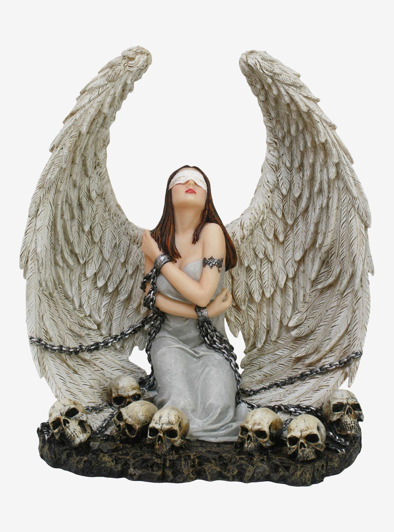 Spiral Captive Spirit Kneeling Figurine Sculpture, , hi-res