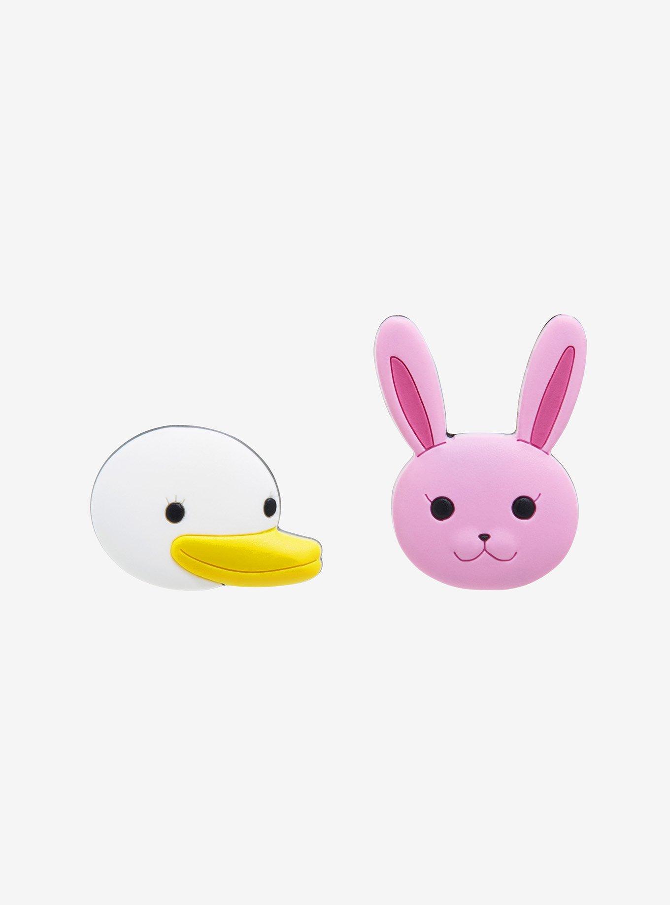 BLEACH Soul Candy Chappy & Yuki Silicone Head Enamel Pin Set | Hot 