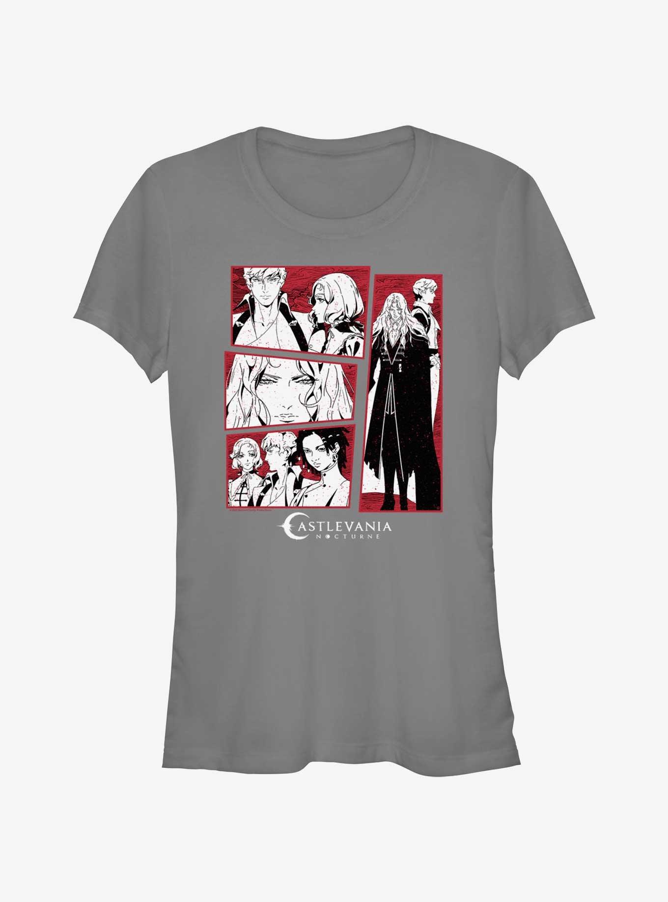 Castlevania: Nocturne Good Guys Panels Girls T-Shirt, , hi-res