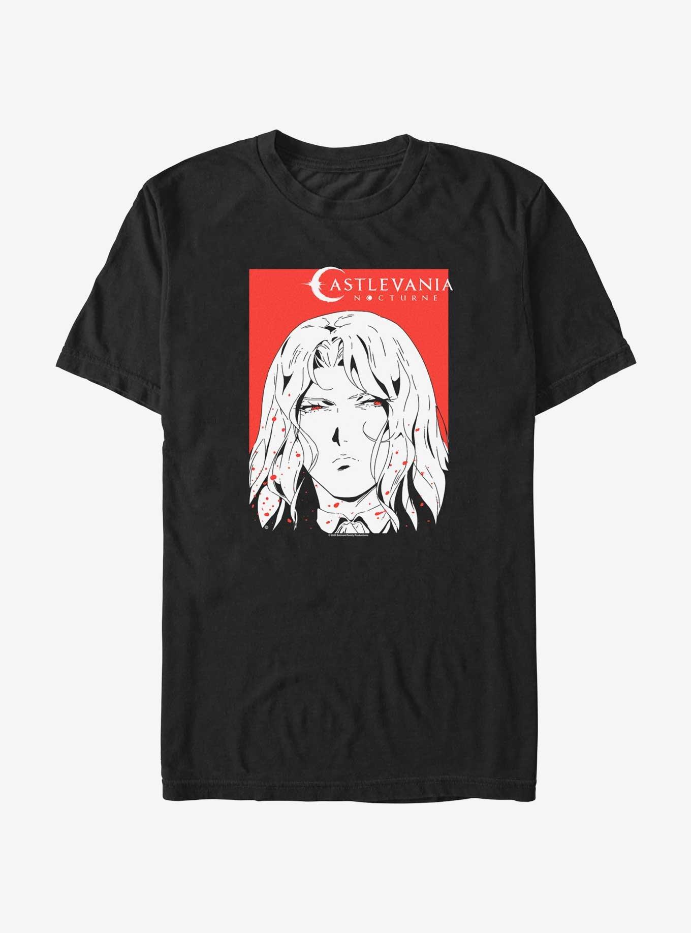 Castlevania: Nocturne Alucard Portrait T-Shirt