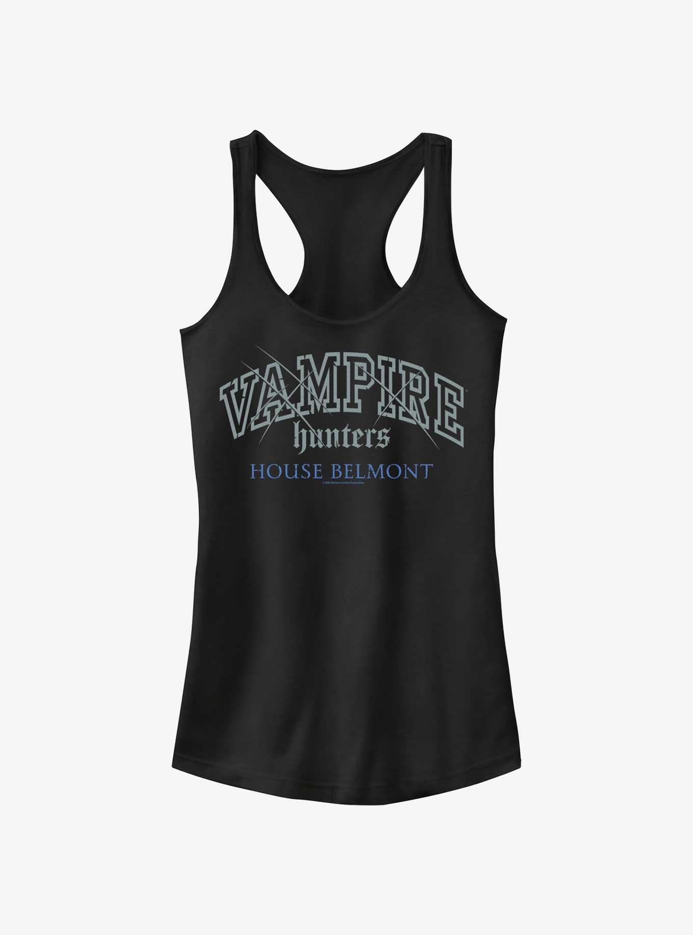 Castlevania: Nocturne Vampire Hunters House Belmont Girls Tank, , hi-res