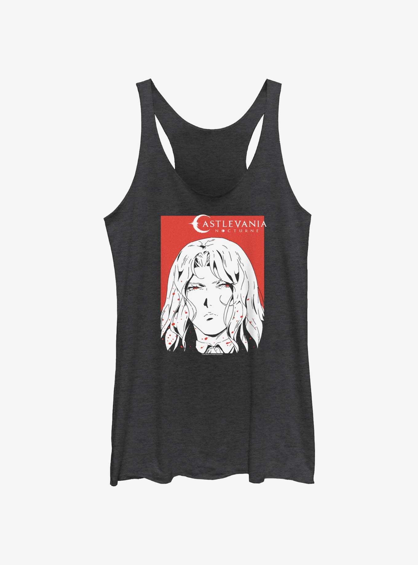 Castlevania: Nocturne Alucard Portrait Girls Tank, , hi-res