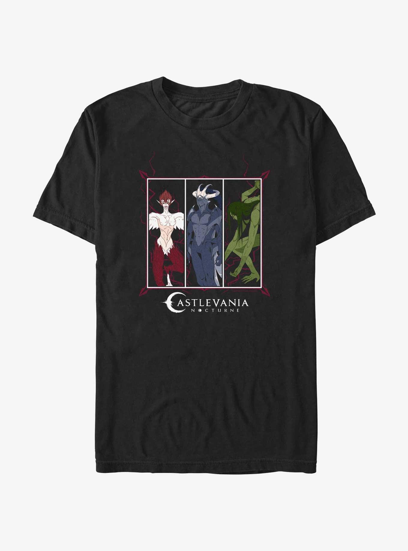 Castlevania: Nocturne Unholy Beasts T-Shirt, BLACK, hi-res