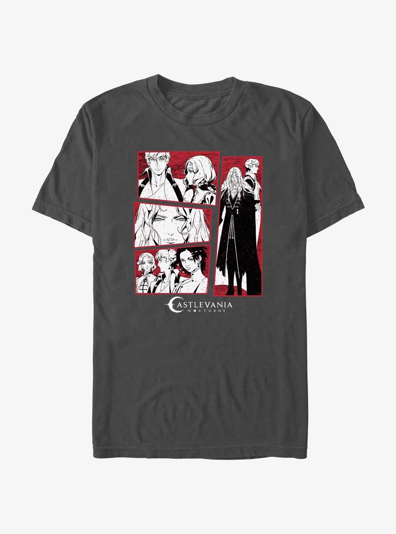 Castlevania: Nocturne Good Guys Panels T-Shirt, , hi-res