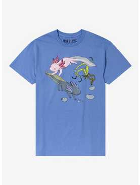 Axolotl Duo T-Shirt By Bad_Arithmetic, , hi-res