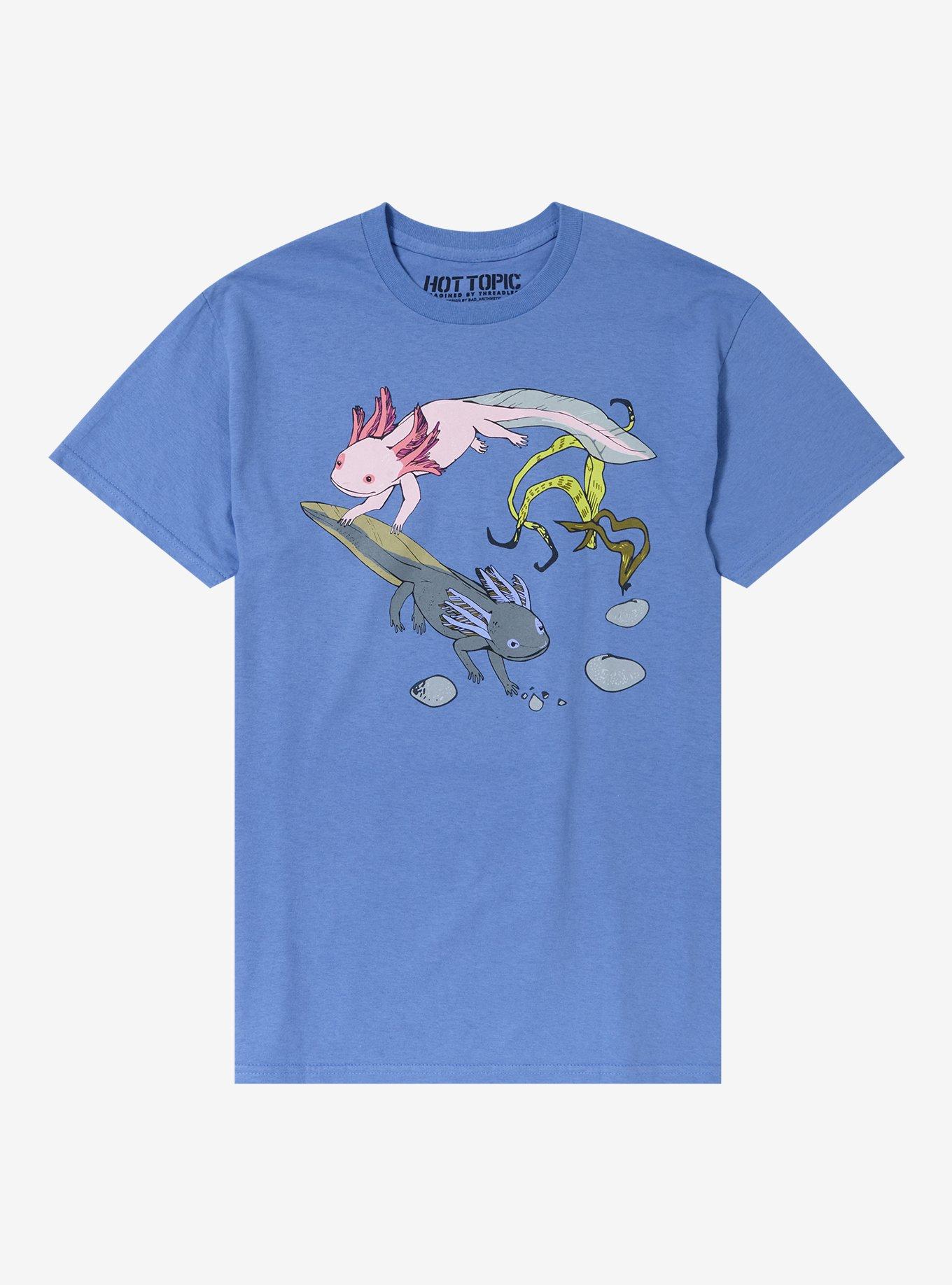 Axolotl Duo T-Shirt By Bad_Arithmetic, , hi-res