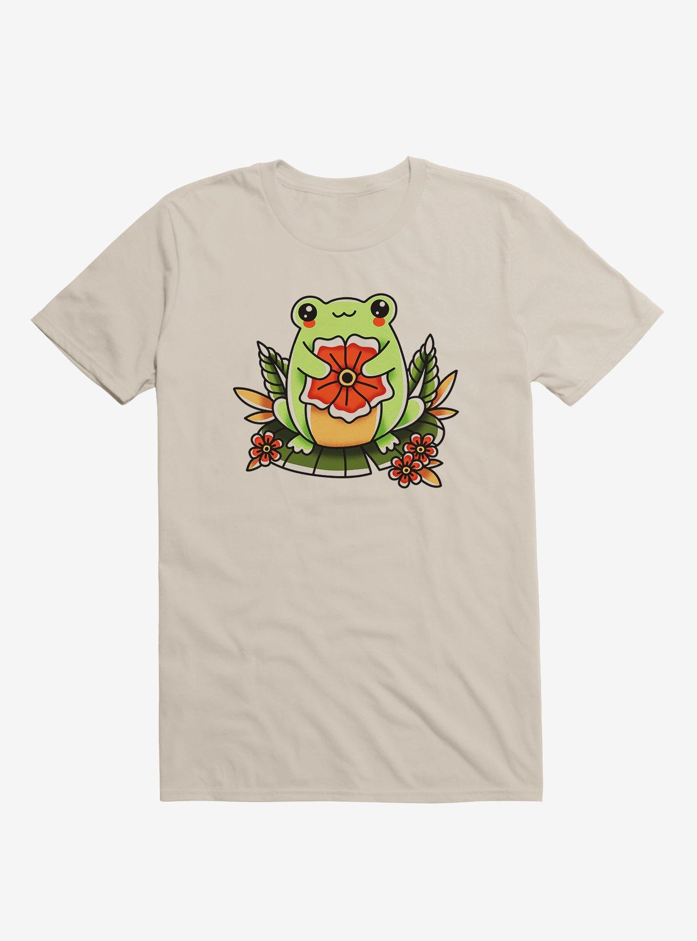 Froggy Tattoo T-Shirt, SAND, hi-res