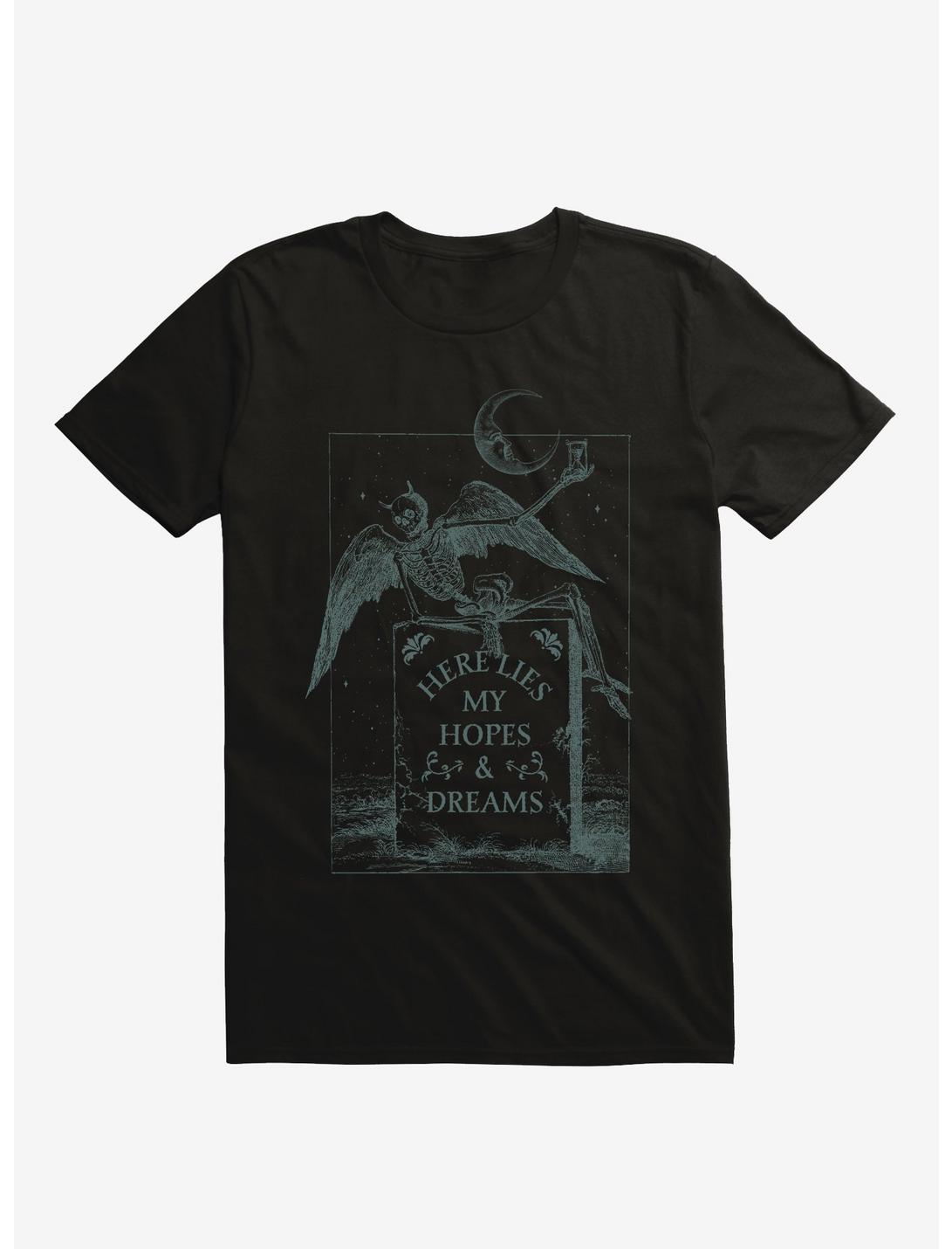 Hopes & Dreams Tombstone T-Shirt, BLACK, hi-res