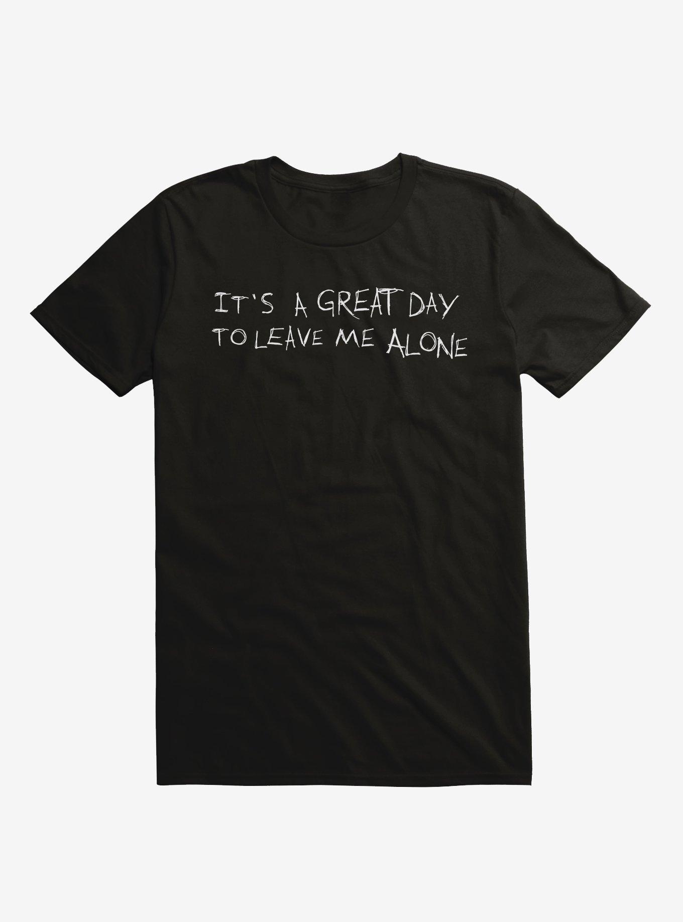 Leave Me Alone T-Shirt, BLACK, hi-res