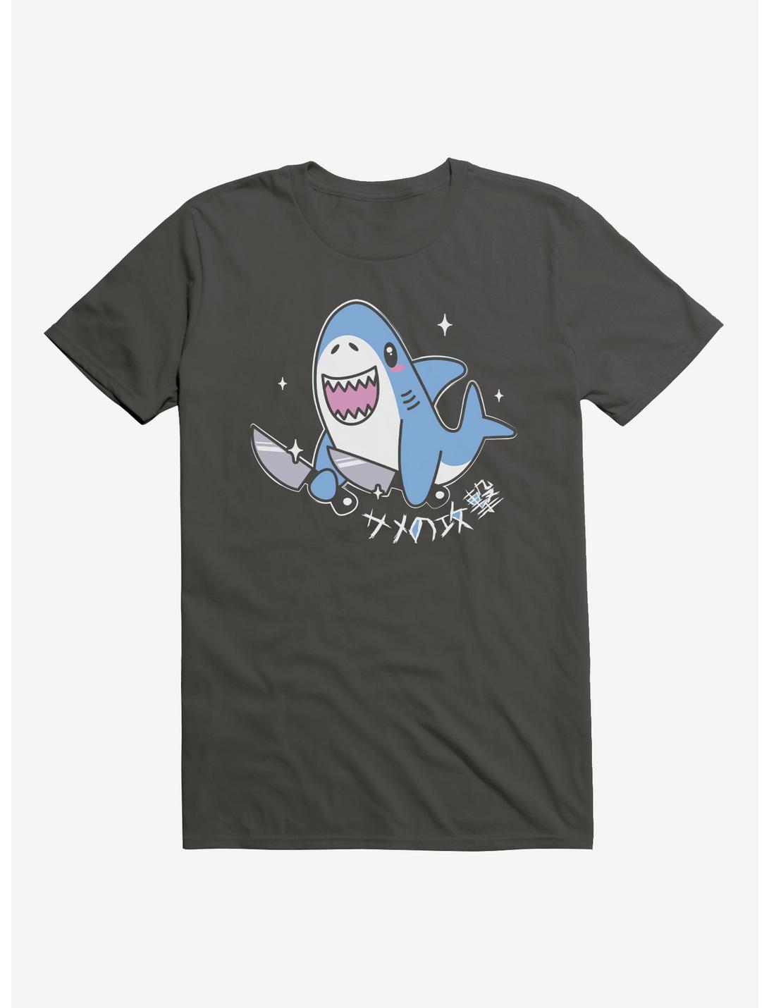 Shark Shanks T-Shirt, CHARCOAL, hi-res