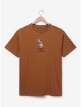 Disney Pixar Up Russell Balloon Embroidered T-Shirt — BoxLunch Exclusive, BROWN  LIGHT BROWN, hi-res