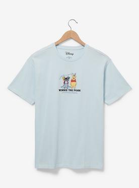 Disney Winnie the Pooh Eeyore and Pooh Bear Embroidered T-Shirt — BoxLunch Exclusive