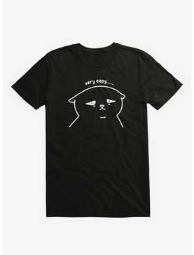 Very Eepy Cat T-Shirt By Heloisa, , hi-res