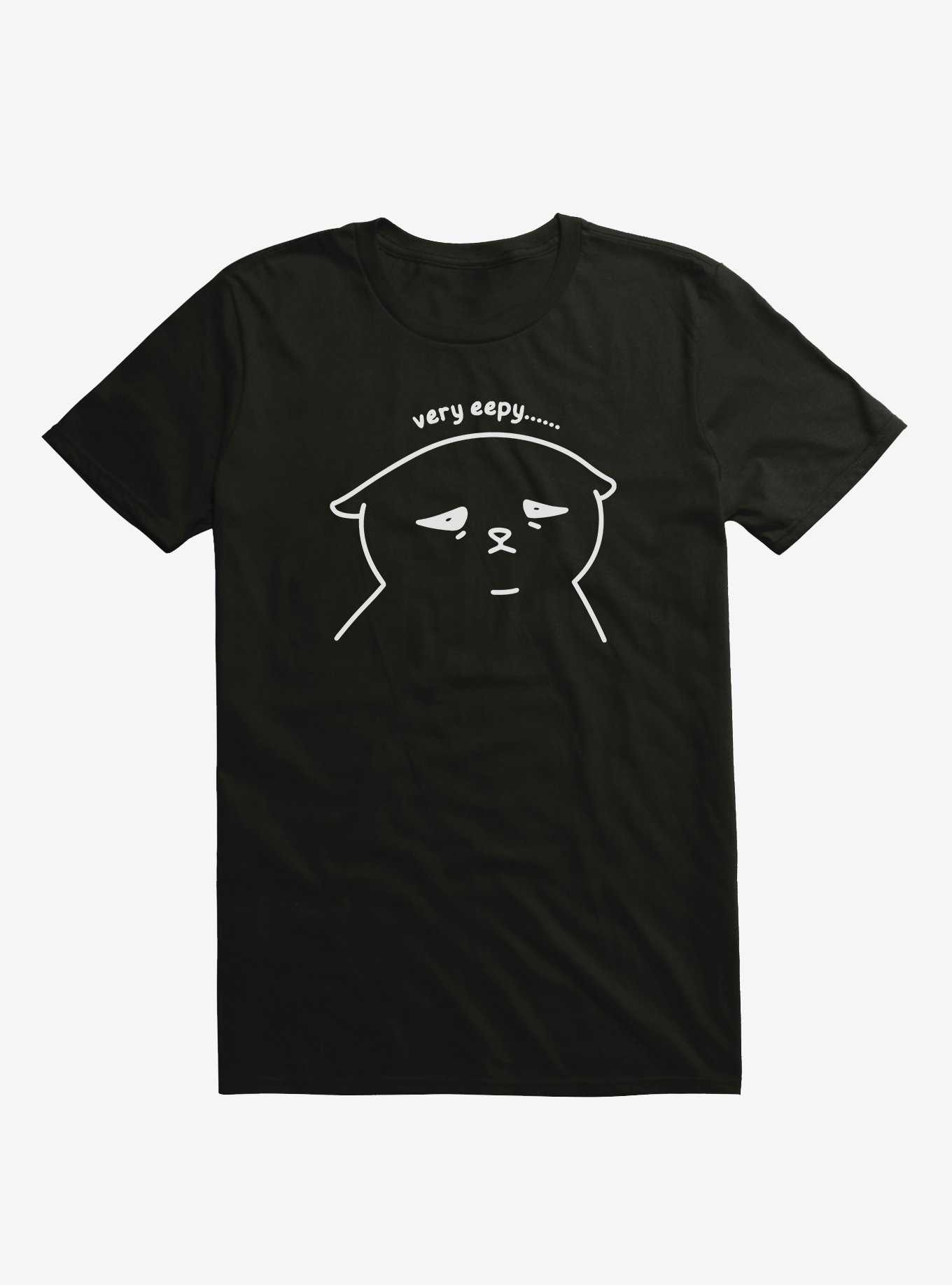 Very Eepy Cat T-Shirt By Heloisa, , hi-res