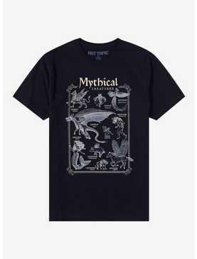 Mythical Creature Infographic T-Shirt, , hi-res