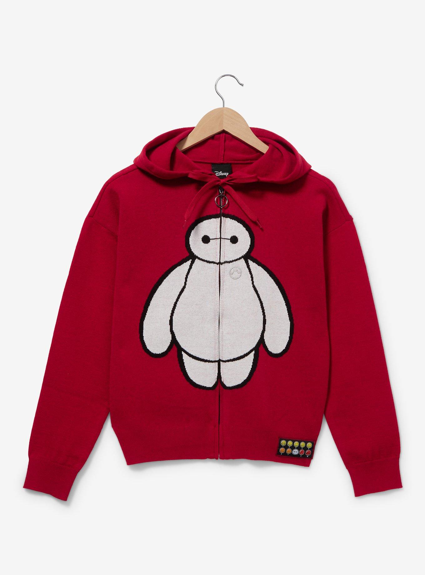 Disney Big Hero 6 Baymax Women's Knit Zippered Hoodie - BoxLunch Exclusive