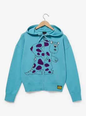 Disney Pixar Monsters, Inc. Sully Women's Knit Zippered Hoodie - BoxLunch Exclusive