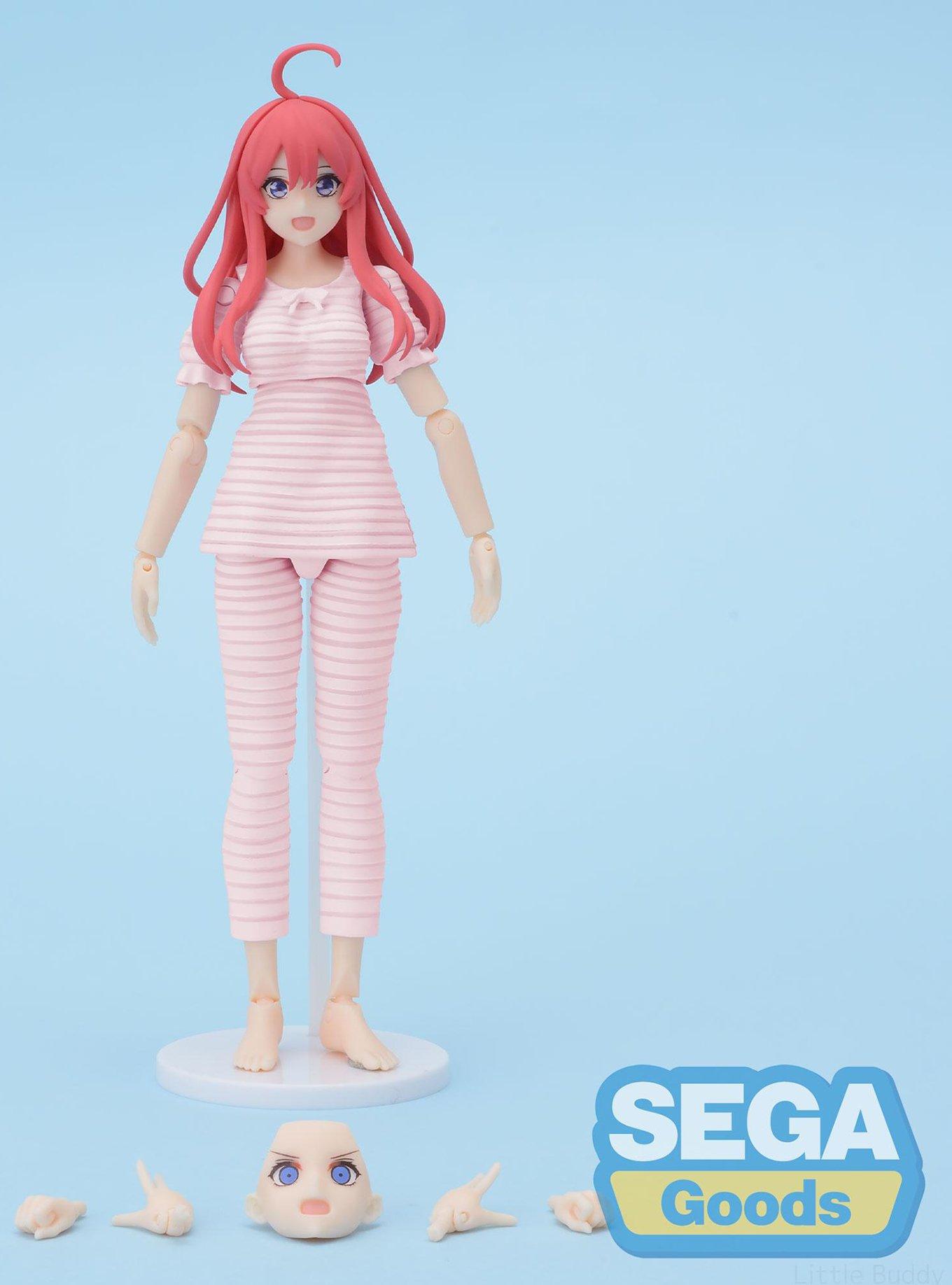 Sega The Quintessential Quintuplets Movie Movingood!!! Itsuki Nakano Figure, , hi-res