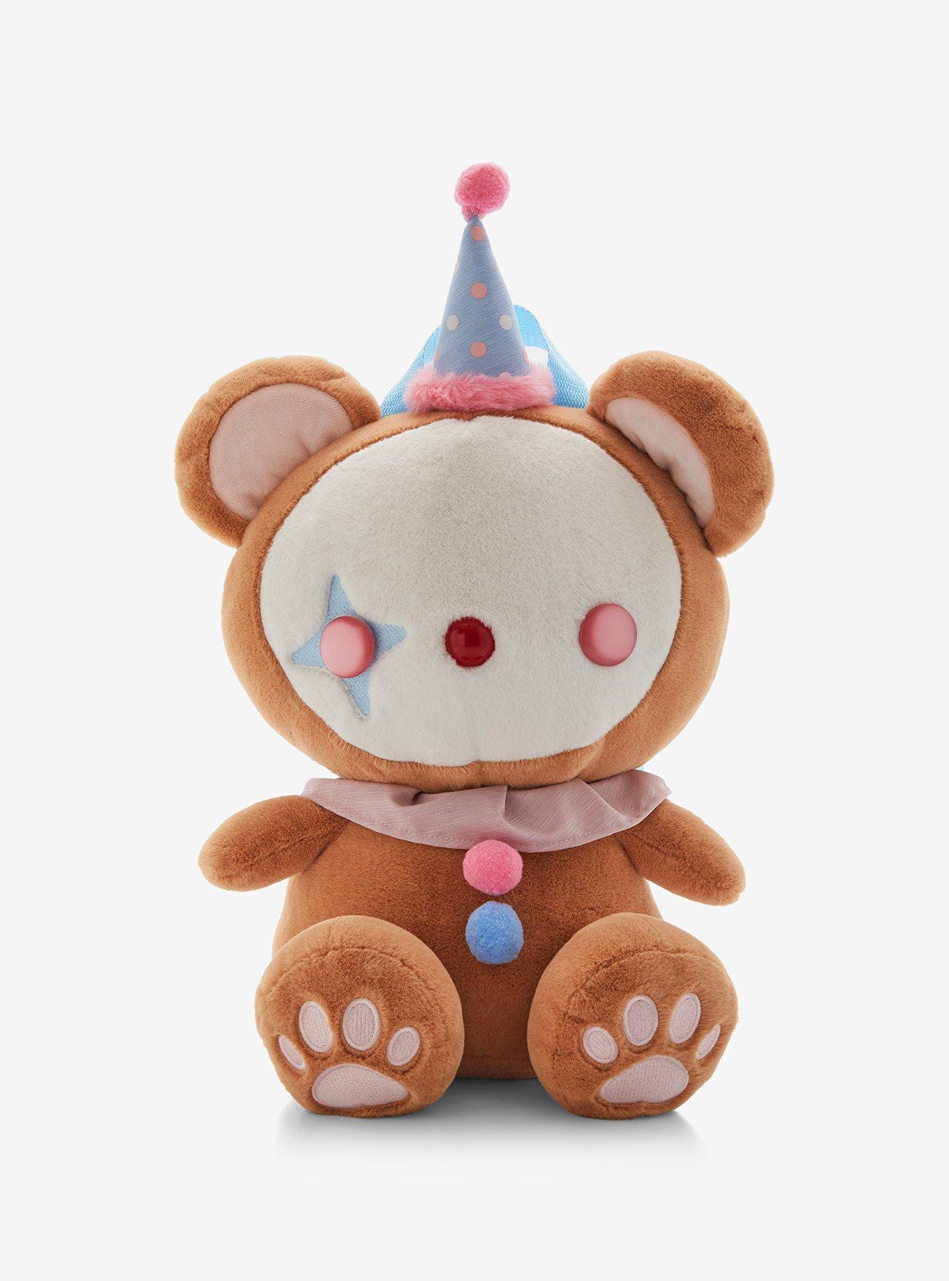 Clown Bear Plush Backpack, , hi-res