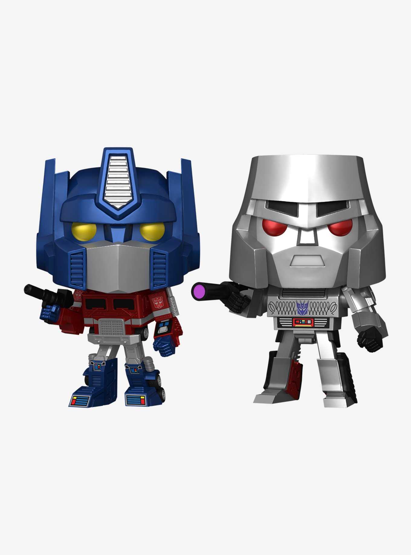 Funko Transformers Pop! Retro Toys Optimus Prime & Megatron Vinyl Figure Set Hot Topic Exclusive, , hi-res