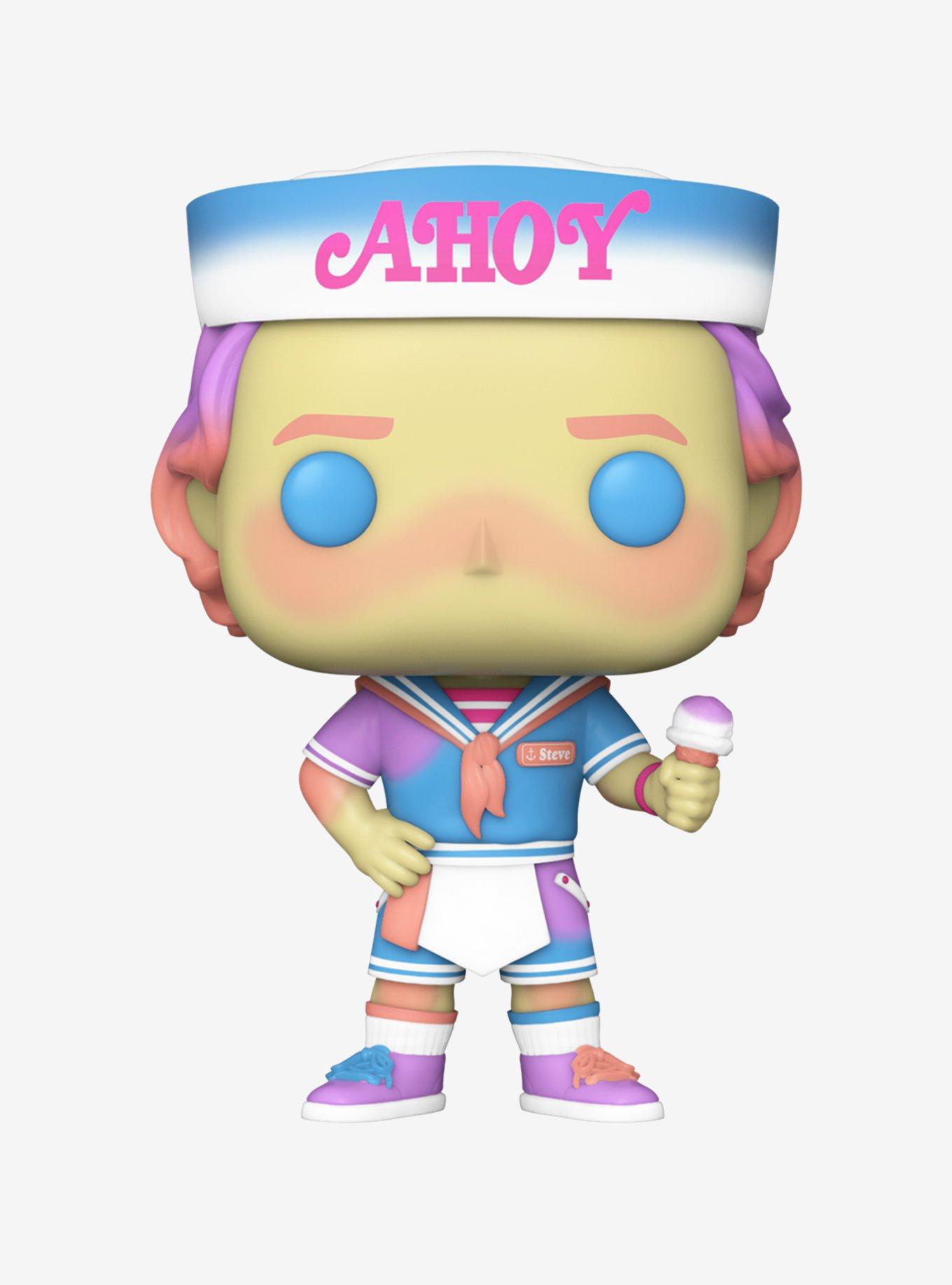 Funko Stranger Things Pop! Television Steve (Scoops Ahoy Sherbert Surprise) Vinyl Figure, , hi-res