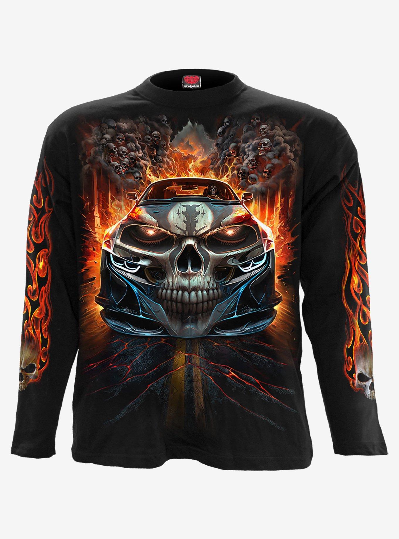 Spiral Speed Freak Long Sleeve T-Shirt Black, , hi-res