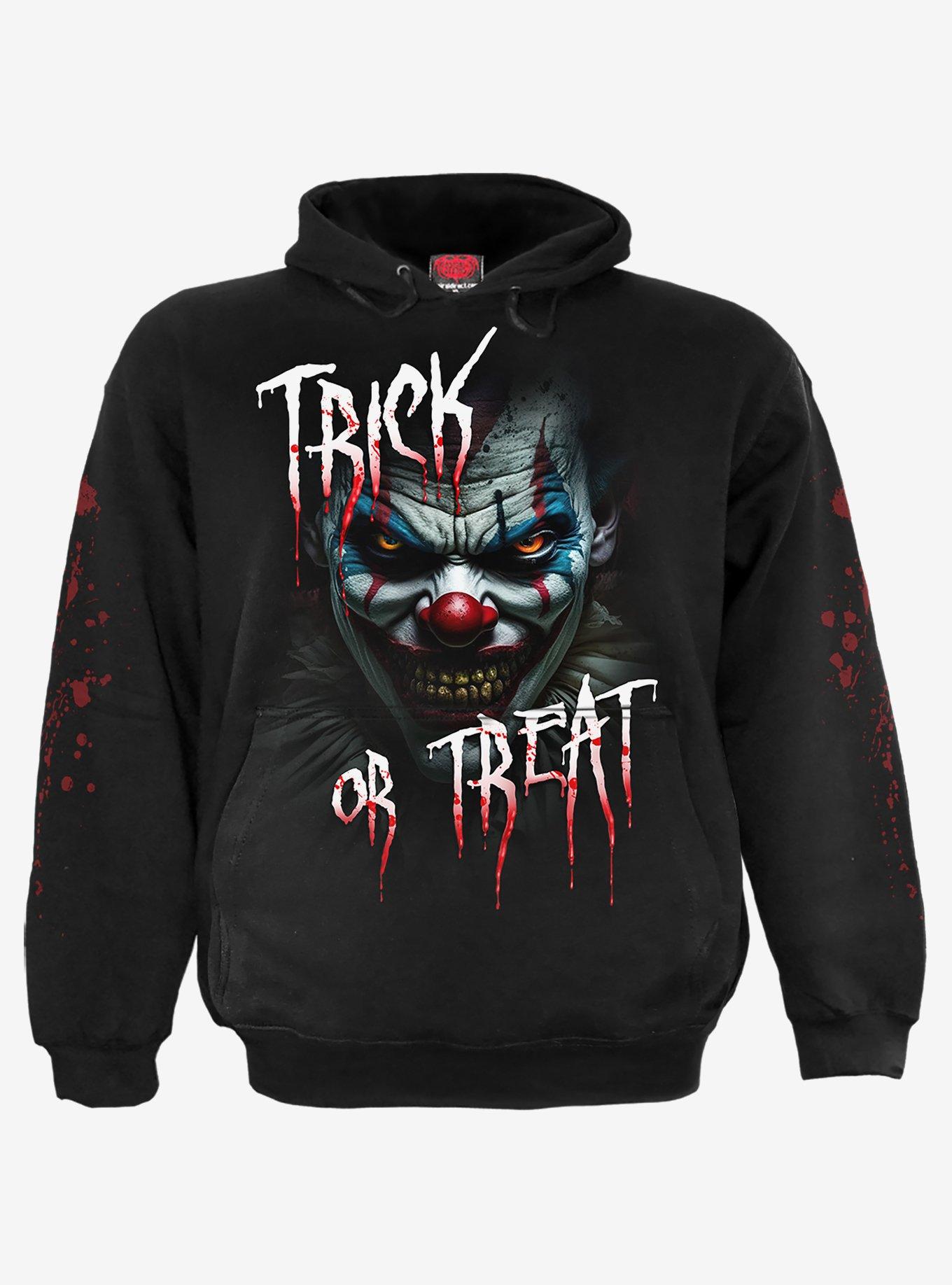 Spiral Trick Or Treat Hoodie Black, , hi-res