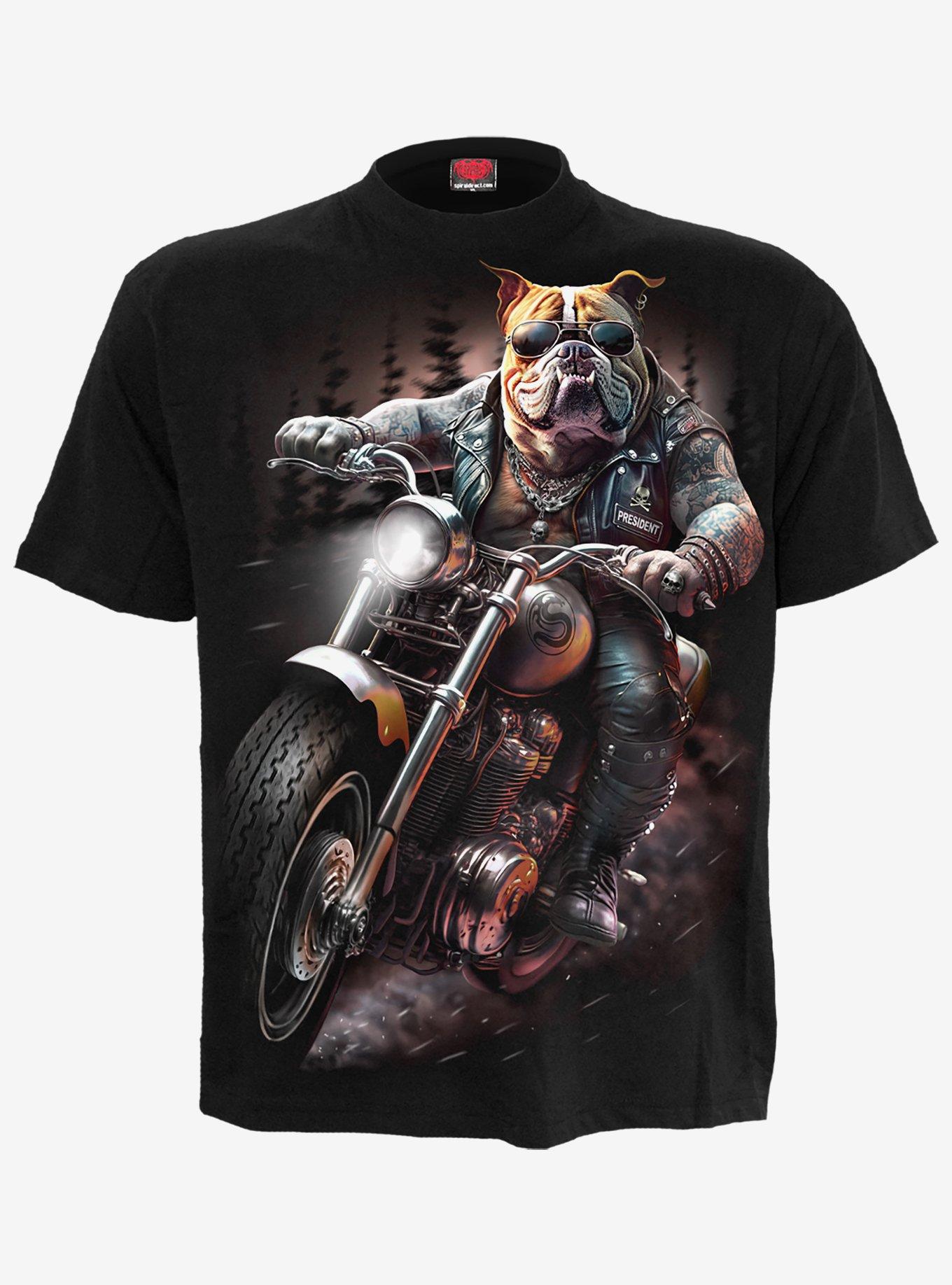 Spiral Top Dog T-Shirt Black, , hi-res